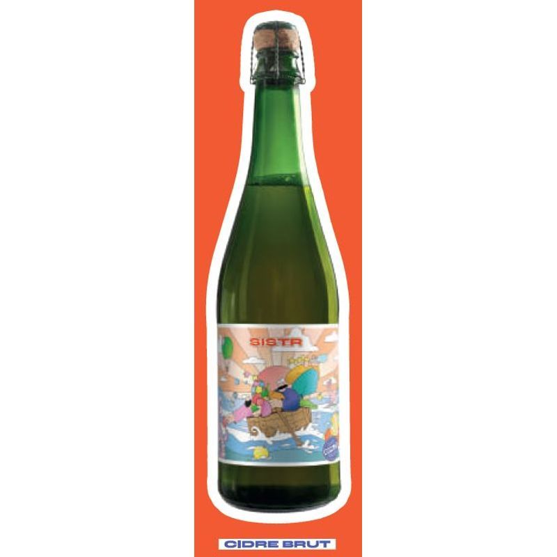 Bouteille de cidre brut Ti-Lõ Sistr Cuvée Manon 4,5°
