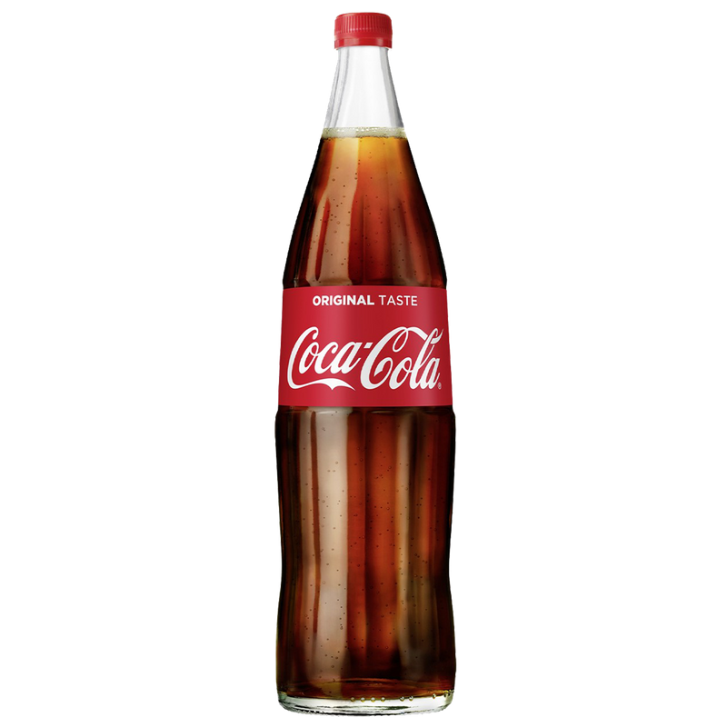 Bouteille en verre de Coca-Cola 1 L