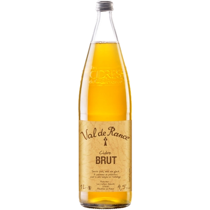 Bouteille de cidre brut Val de Rance 4,5°